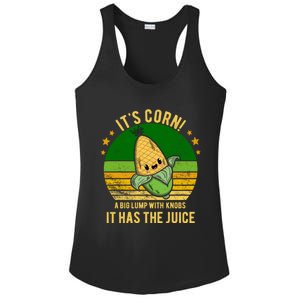 Its Corn Tiktok Song Shirt It’s Corn It Has The Juice Ladies PosiCharge Competitor Racerback Tank