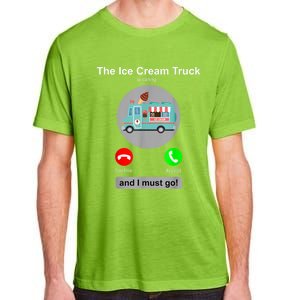 Ice Cream Truck Funny Ice Cream Truck Lover Gift Adult ChromaSoft Performance T-Shirt