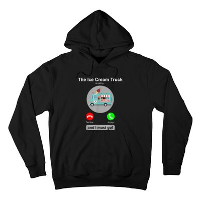 Ice Cream Truck Funny Ice Cream Truck Lover Gift Hoodie