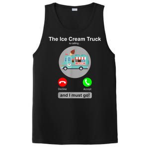 Ice Cream Truck Funny Ice Cream Truck Lover Gift PosiCharge Competitor Tank