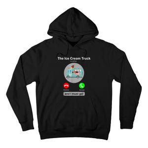 Ice Cream Truck Funny Ice Cream Truck Lover Gift Tall Hoodie