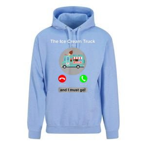 Ice Cream Truck Funny Ice Cream Truck Lover Gift Unisex Surf Hoodie