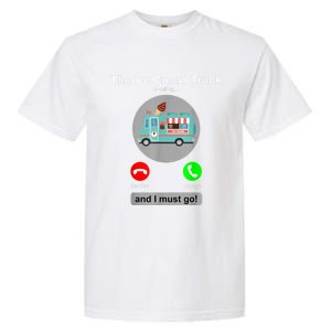 Ice Cream Truck Funny Ice Cream Truck Lover Gift Garment-Dyed Heavyweight T-Shirt