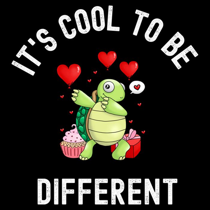 ItS Cool To Be Different Autism Awareness Dabbing Turtle Gift Drawstring Bag