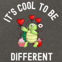 ItS Cool To Be Different Autism Awareness Dabbing Turtle Gift Cotton Canvas Backpack