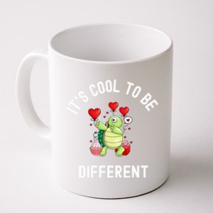 ItS Cool To Be Different Autism Awareness Dabbing Turtle Gift Coffee Mug