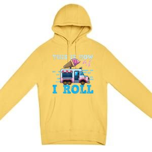 Ice Cream Truck Premium Pullover Hoodie