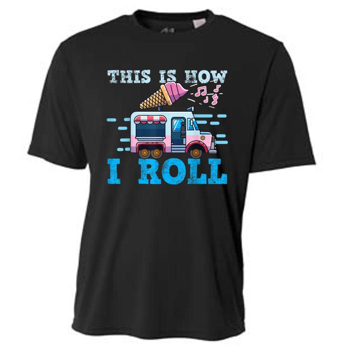 Ice Cream Truck Cooling Performance Crew T-Shirt