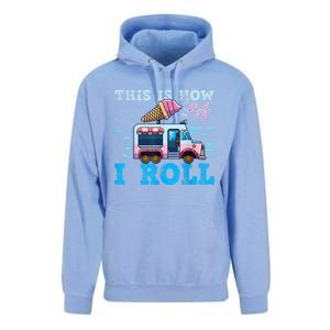 Ice Cream Truck Unisex Surf Hoodie