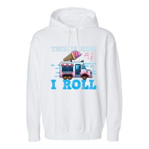 Ice Cream Truck Garment-Dyed Fleece Hoodie