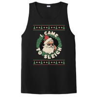 I Came To Sleigh Funny Christmas Ugly Sweater Retro Santa PosiCharge Competitor Tank