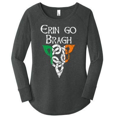 Ireland Celtic Trinity Knot Triquetra Irish Erin Go Bragh Women's Perfect Tri Tunic Long Sleeve Shirt