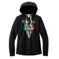 Ireland Celtic Trinity Knot Triquetra Irish Erin Go Bragh Women's Fleece Hoodie