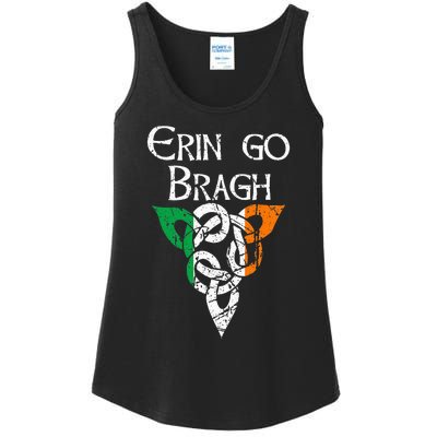 Ireland Celtic Trinity Knot Triquetra Irish Erin Go Bragh Ladies Essential Tank