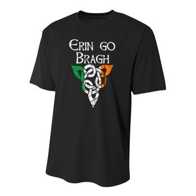 Ireland Celtic Trinity Knot Triquetra Irish Erin Go Bragh Youth Performance Sprint T-Shirt