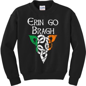 Ireland Celtic Trinity Knot Triquetra Irish Erin Go Bragh Kids Sweatshirt