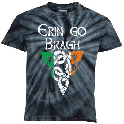 Ireland Celtic Trinity Knot Triquetra Irish Erin Go Bragh Kids Tie-Dye T-Shirt