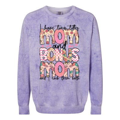 I Cant Talk Right Now Im Doing A Hot Dad Colorblast Crewneck Sweatshirt