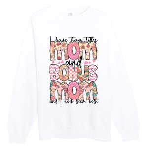 I Cant Talk Right Now Im Doing A Hot Dad Premium Crewneck Sweatshirt