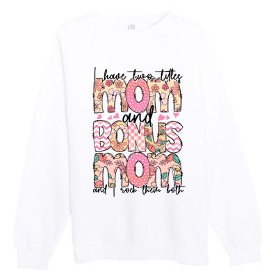 I Cant Talk Right Now Im Doing A Hot Dad Premium Crewneck Sweatshirt