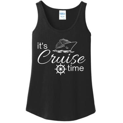 It’S Cruise Time Cruise Vacation Ladies Essential Tank