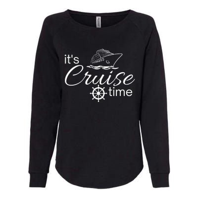 It’S Cruise Time Cruise Vacation Womens California Wash Sweatshirt