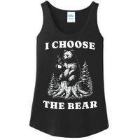 I Choose The Bear Ladies Essential Tank