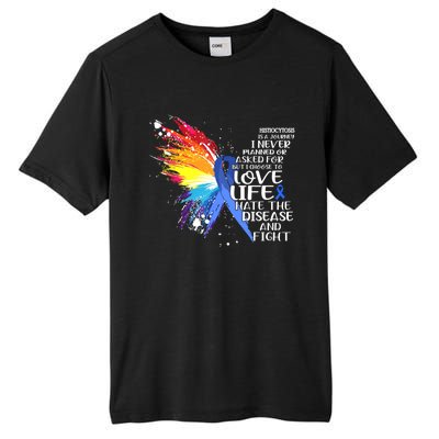 I Choose To Love Life And Fight Meaningful Gift Tall Fusion ChromaSoft Performance T-Shirt