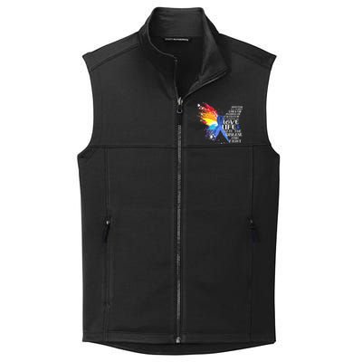 I Choose To Love Life And Fight Meaningful Gift Collective Smooth Fleece Vest