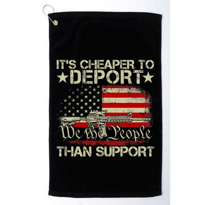 ItS Cheaper To Deport Than Support Golf Towel