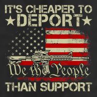 ItS Cheaper To Deport Than Support Microfiber Hand Towel