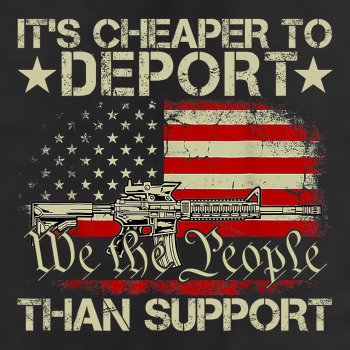 ItS Cheaper To Deport Than Support Microfiber Hand Towel