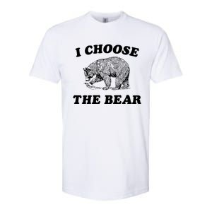 I Choose The Bear Softstyle CVC T-Shirt