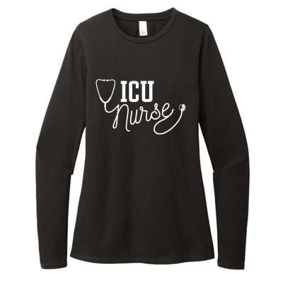 Intensive Care Unit Nurse Icu Nurse Gift Womens CVC Long Sleeve Shirt