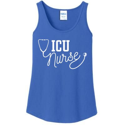 Intensive Care Unit Nurse Icu Nurse Gift Ladies Essential Tank