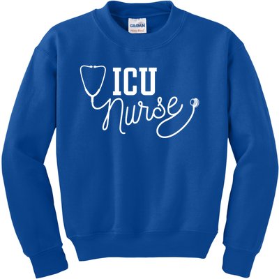 Intensive Care Unit Nurse Icu Nurse Gift Kids Sweatshirt