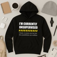 IM Currently Unsupervised I Know It Scares Me Too But The Possibilities Are End Hoodie