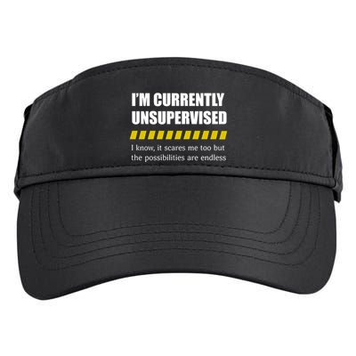 IM Currently Unsupervised I Know It Scares Me Too But The Possibilities Are End Adult Drive Performance Visor