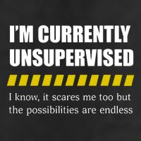 IM Currently Unsupervised I Know It Scares Me Too But The Possibilities Are End Trucker Hat