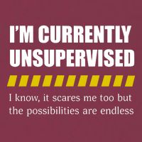 IM Currently Unsupervised I Know It Scares Me Too But The Possibilities Are End 16oz Travel Tumbler