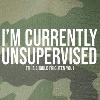 Im Currently Unsupervised This Should Frighten You Funny Legacy Tie Dye Trucker Hat