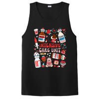 Intensive Care Unit Icu Nurse Happy ValentineS Day Retro PosiCharge Competitor Tank