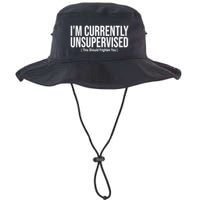 Im Currently Unsupervised This Should Frighten You Funny Bucket Hat