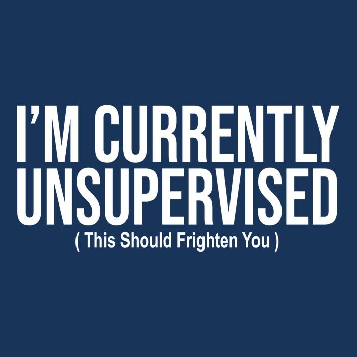 Im Currently Unsupervised This Should Frighten You Funny Infant Baby Jersey Bodysuit