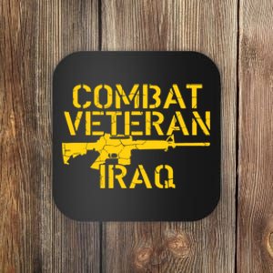 Iraq Combat Veteran Proud Coaster