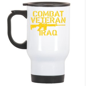 Iraq Combat Veteran Proud Stainless Steel Travel Mug