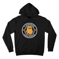 I Choose Violence Cute Duck Hoodie