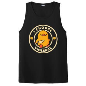 I Choose Violence Duck PosiCharge Competitor Tank