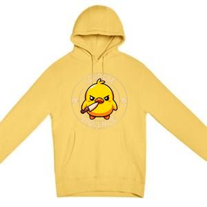 I Choose Violence Duck Premium Pullover Hoodie