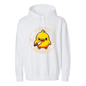 I Choose Violence Duck Garment-Dyed Fleece Hoodie